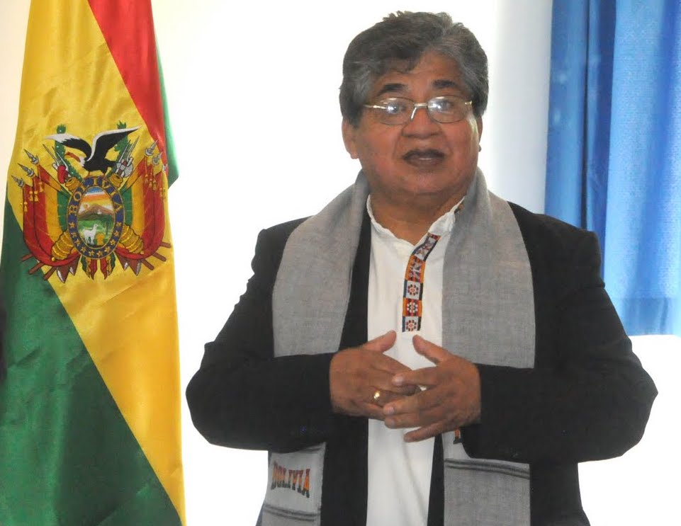 Bishop Eugenio Poma, first indigenous bishop of the Evangelical Methodist Church in Bolivia